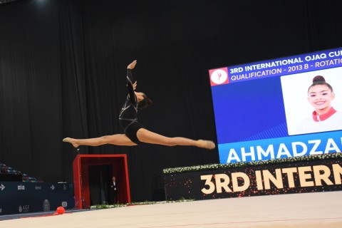 Bədii gimnastika üzrə “Ocaq kuboku” 3-cü günündə - FOTO