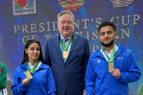 Azərbaycan oxatanları Tacikistandan medalla qayıdır - FOTO