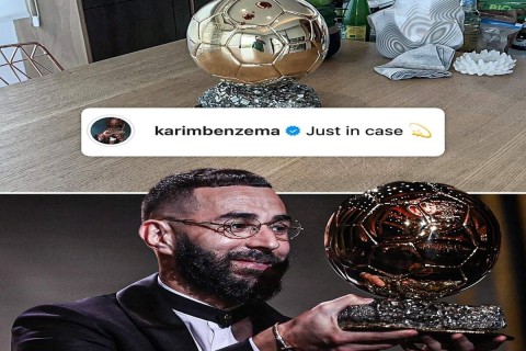 Benzema "Qızıl top"u qazandığını xatırladıb