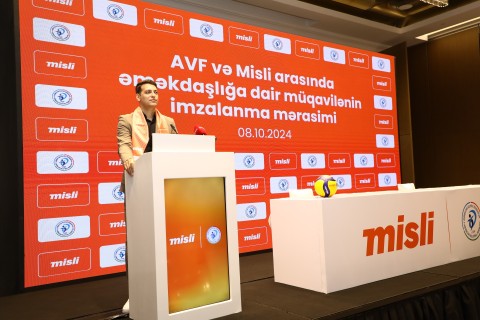 "Misli"dən voleybola böyük dəstək – AVF ilə müqavilə imzalanıb - FOTO