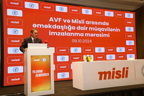 "Misli"dən voleybola böyük dəstək – AVF ilə müqavilə imzalanıb - FOTO