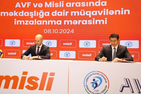 "Misli"dən voleybola böyük dəstək – AVF ilə müqavilə imzalanıb - FOTO