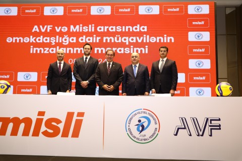 "Misli"dən voleybola böyük dəstək – AVF ilə müqavilə imzalanıb - FOTO