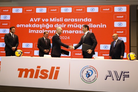 "Misli"dən voleybola böyük dəstək – AVF ilə müqavilə imzalanıb - FOTO