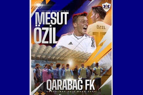 Məsut Özil Azərbaycana gəlir