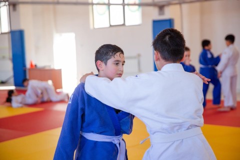 ACF prezidenti Mingəçevirdə cüdo idman klubuna baxış keçirib - FOTO