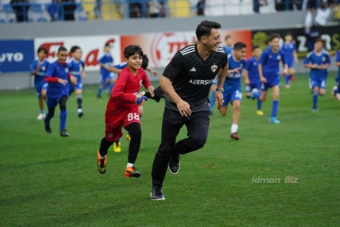 Məsut Özil “Qarabağ”ın düşərgəsində - FOTO- VİDEO