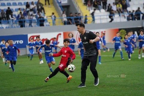 Məsut Özil “Qarabağ”ın düşərgəsində - FOTO- VİDEO