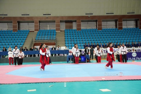 Taekvondo üzrə beynəlxalq turnirin açılışı mərasimi olub - FOTO