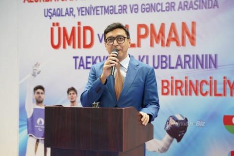 Taekvondo üzrə beynəlxalq turnirin açılışı mərasimi olub - FOTO