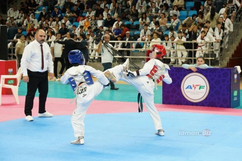 Taekvondo üzrə beynəlxalq turnirin açılışı mərasimi olub - FOTO