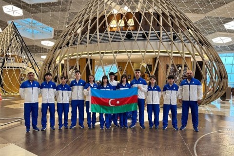 Azerbaijani selection team went to the next international competition