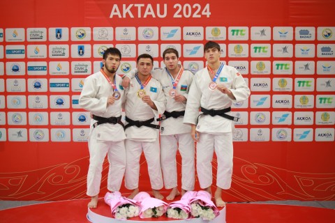 Cüdoçularımız Aktau Açıq Asiya turnirində 4 medal qazanıb