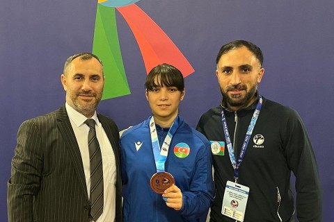 Orucova dünya çempionatında bürünc medal qazanıb