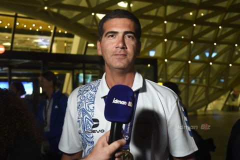 Azerrail players return home after winning European Cup - PHOTO - VIDEO