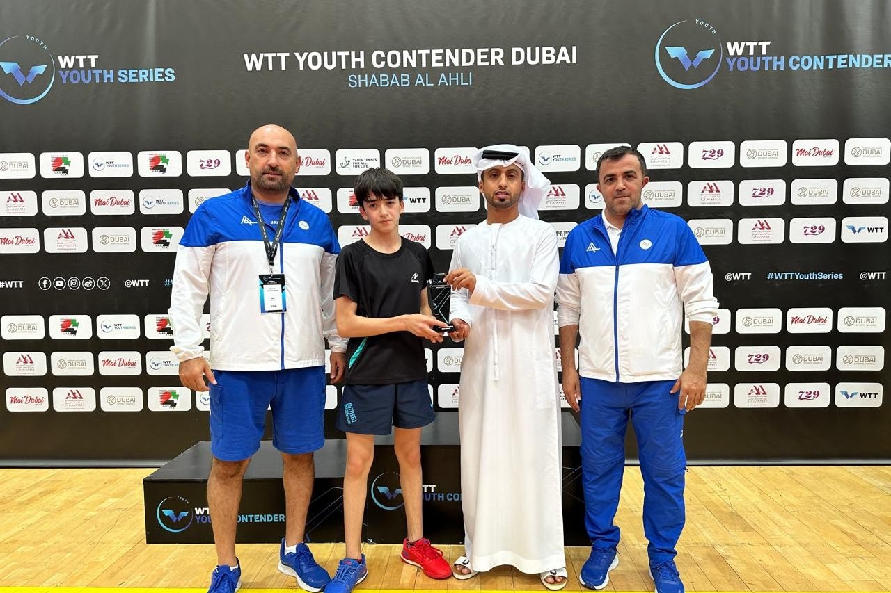 Azerbaijani players win bronze at WTT Youth Contender - PHOTO