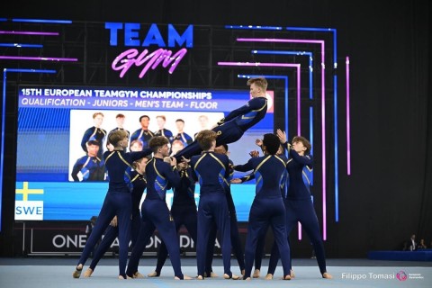 Start of the European TeamGym Championship - PHOTO