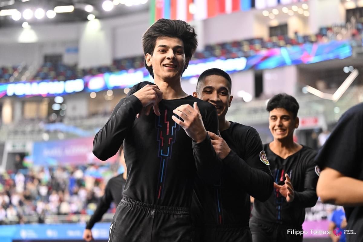 Azerbaijani Gymnasts at the European Championship - PHOTO