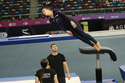 Highlights from second day of European Championship in Baku - PHOTO