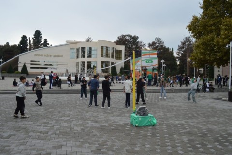 “Sağlam həyat” Göygöl və Naftalanda - FOTO