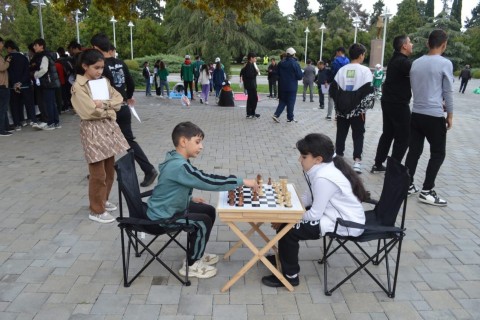 “Sağlam həyat” Göygöl və Naftalanda - FOTO