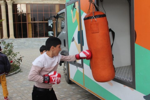 “Sağlam həyat” layihəsi Goranboyda - FOTO