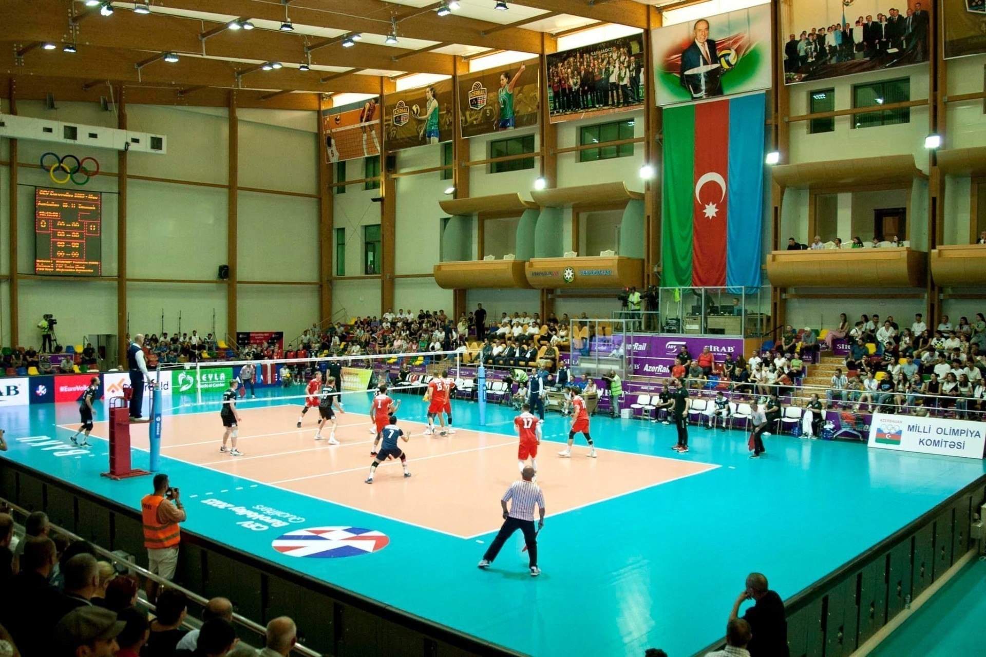 National volleyball teams' rankings announced