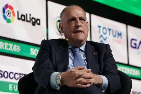 The head of La Liga criticized the television of Real