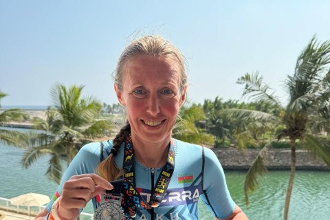 Триатлеты клуба "Triterra" успешно выступили на "Ironman 70.3" в Омане