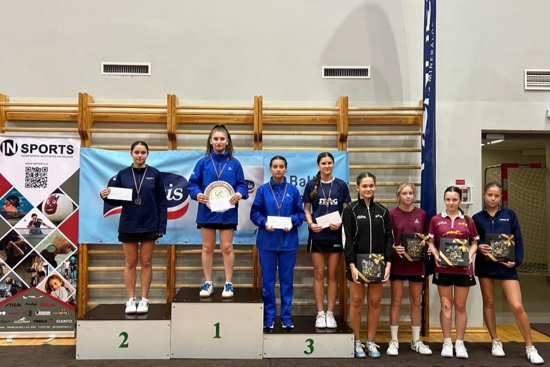 Table Tennis: Azerbaijani athletes conclude Riga City Council's Youth Cup with 9 medals