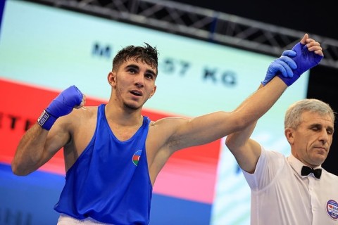 Three more Azerbaijani boxers advance to World Championship Quarters