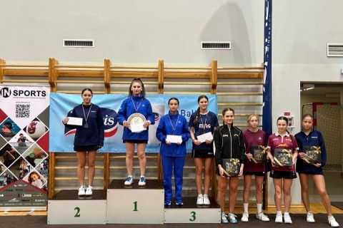 Table Tennis: Azerbaijani athletes conclude Riga City Council's Youth Cup with 9 medals