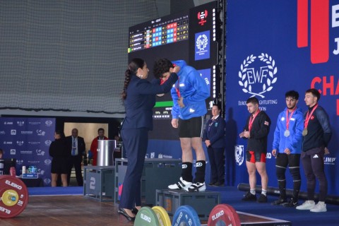 Fuad Həsənov iki medalla fəxri kürsüdə, Tehran Məmmədovdan gümüş medal - FOTO