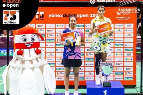 Keisha Fatimah Azzahra wins silver medal at Yonex Dutch Open