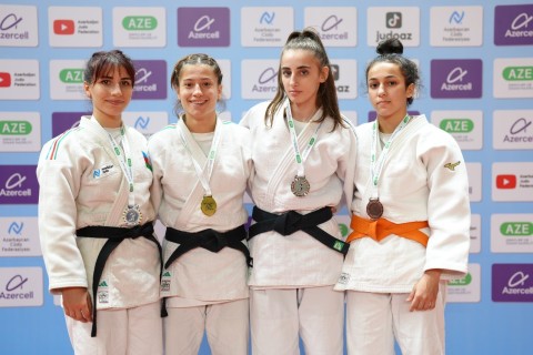 Day one medalists at the Baku Judo Championship - PHOTOS