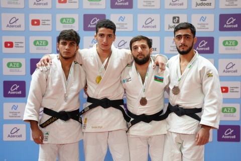 Day one medalists at the Baku Judo Championship - PHOTOS