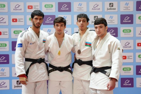 Day one medalists at the Baku Judo Championship - PHOTOS