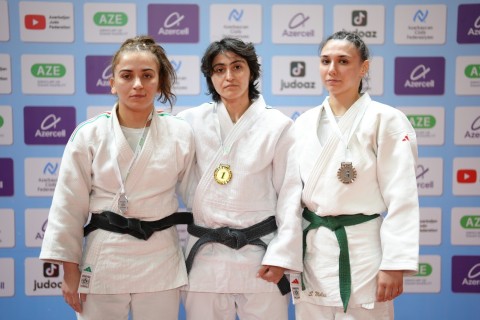 Day one medalists at the Baku Judo Championship - PHOTOS