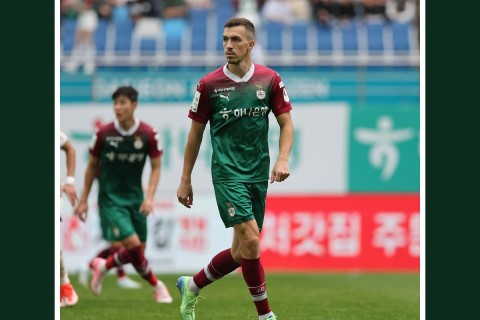 Anton Kryvotsiuk reflects on 2024 season success with Daejeon citizen - PHOTO