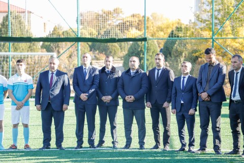 Kəngərlidə minifutbol meydançasında açılış - FOTO