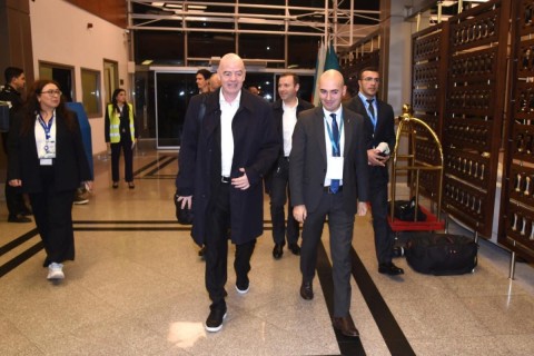 FIFA President visits Baku - PHOTO