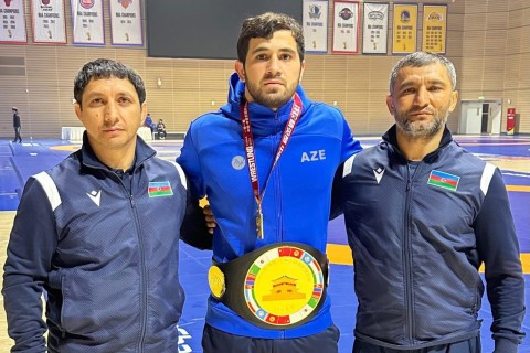 Murad Ahmadli wins Championship Belt in China