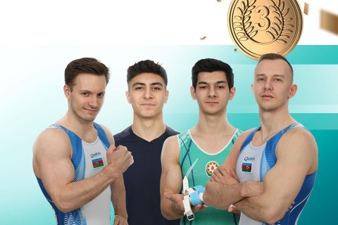 Gimnastlarımızdan “Velvet Road”da bürünc medal