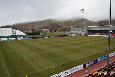 Qəbələ şəhər stadionu millimizin oyununa hazırdır - FOTO - VİDEO