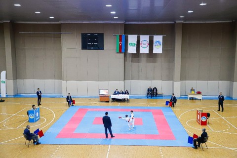 Karate üzrə muxtar respublika çempionatı və birinciliyi keçirilib - FOTO