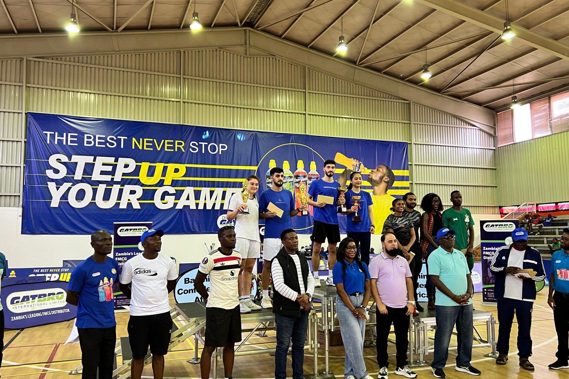 Badmintonçularımızdan Zambiyada 7 medal - FOTO