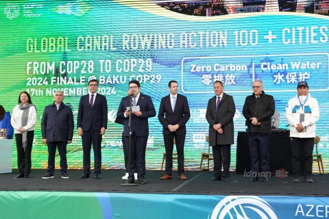 AKAF organizes large-scale rowing event for COP29 - PHOTO - VIDEO