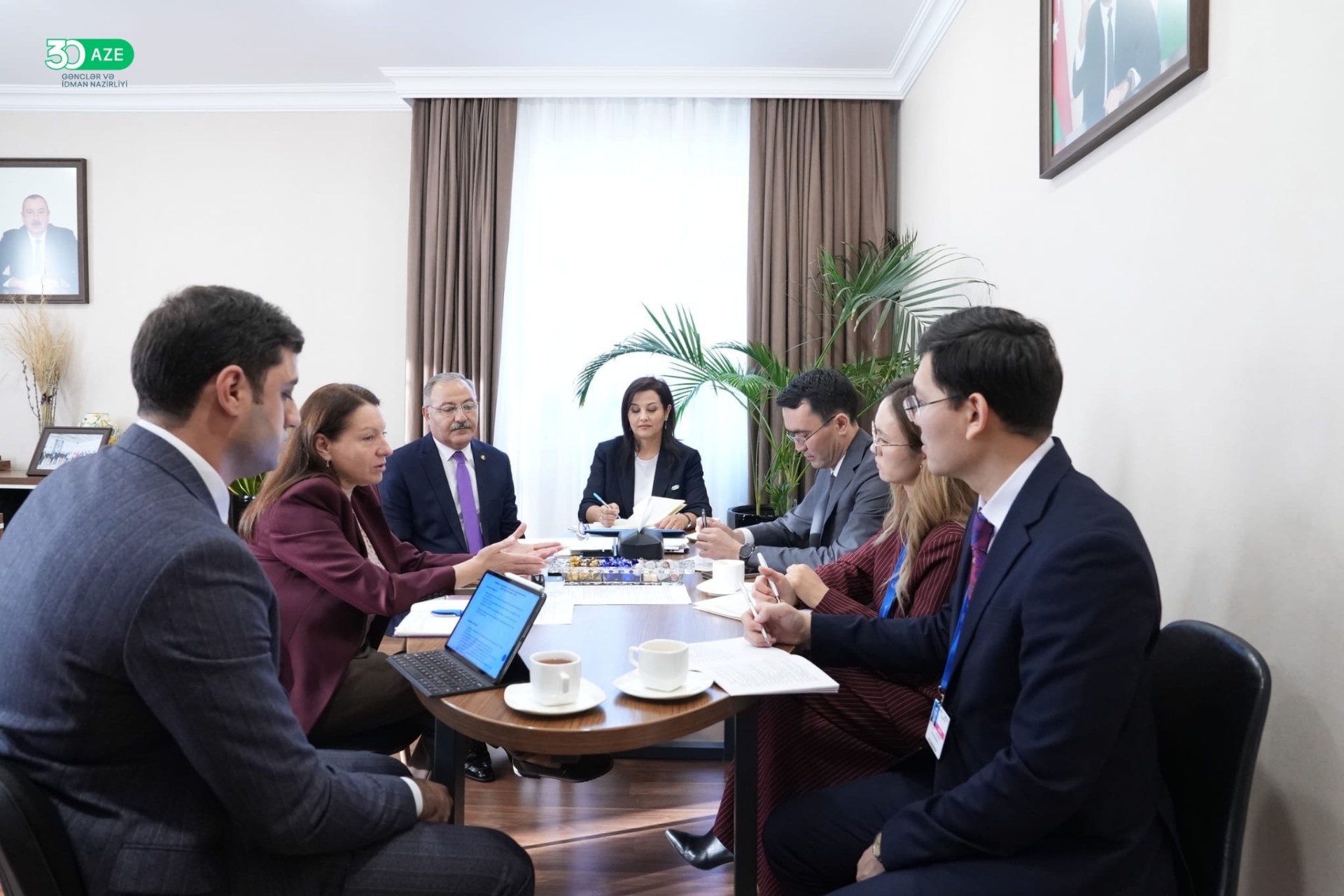 Azerbaijan and Kazakhstan strengthen sports collaboration in high-level meeting - PHOTO