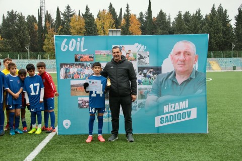 Nizami Sadıqovun yubileyi münasibətilə turnir keçirilib - FOTO