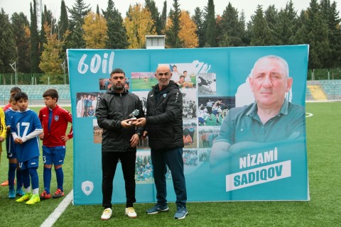 Nizami Sadıqovun yubileyi münasibətilə turnir keçirilib - FOTO